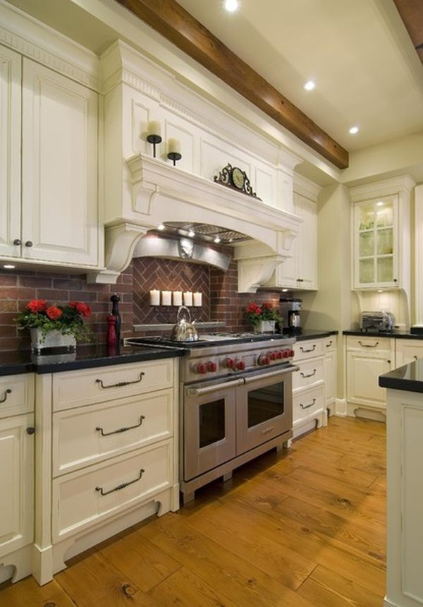 Backsplash In Kitchen
 Kitchen Brick Backsplashes For Warm And Inviting Cooking