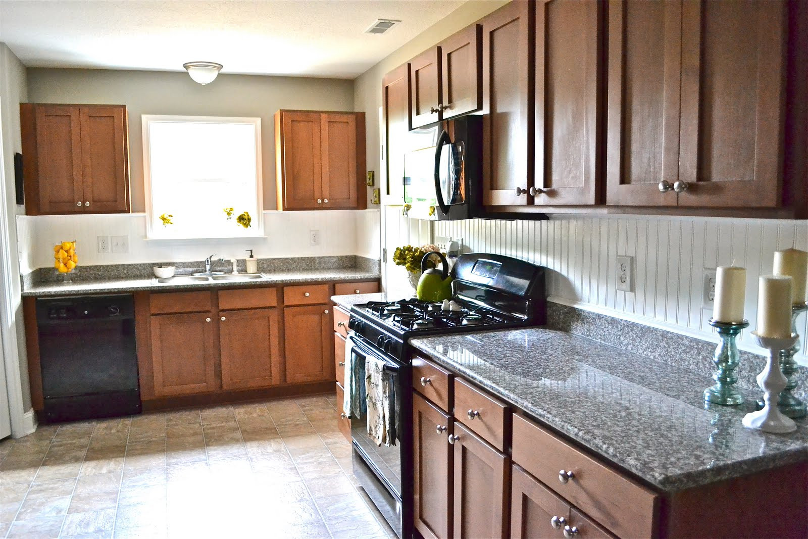 Backsplash In Kitchen
 Beadboard Backsplash Liz Marie Blog