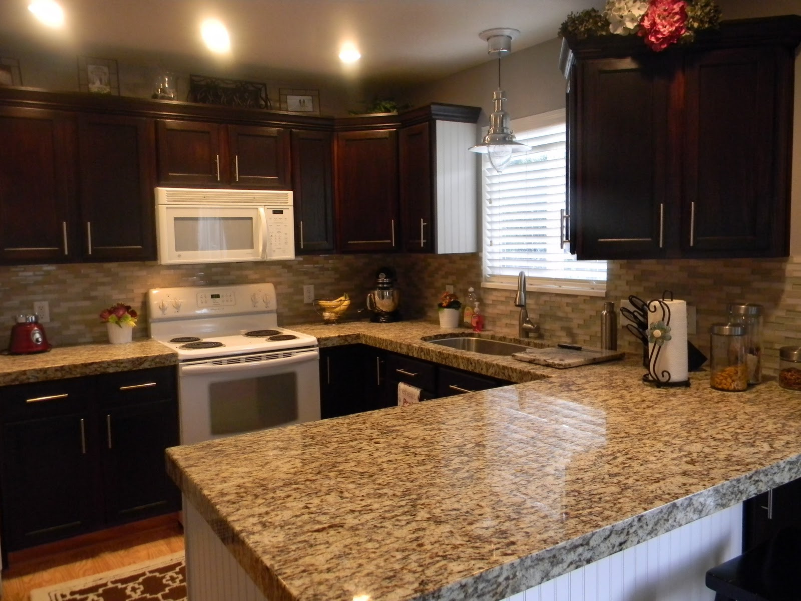 Backsplash In Kitchen
 Do it Yourself Duo A backsplash for your kitchen