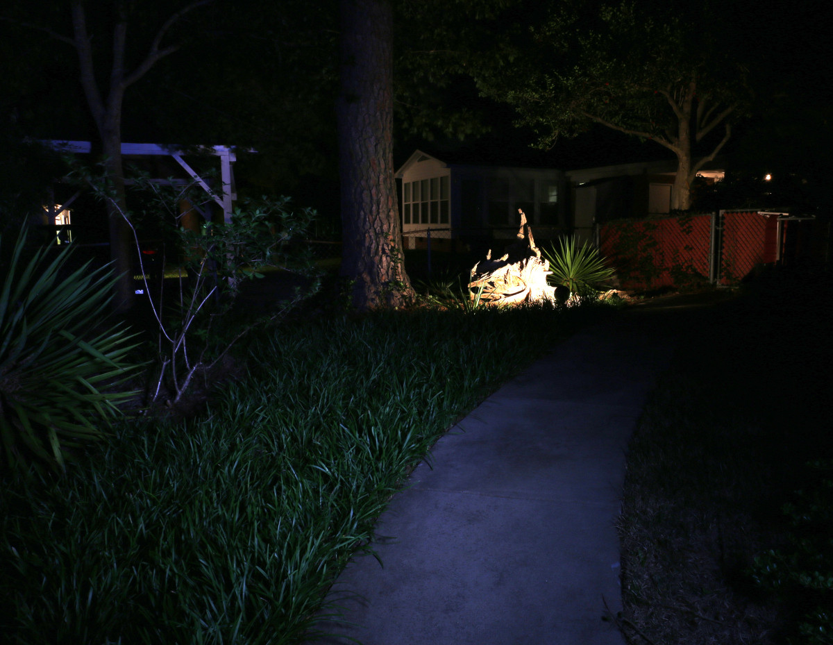 Backyard At Night
 graphy Night–Backyard Landscaping 05 18 – Cycling