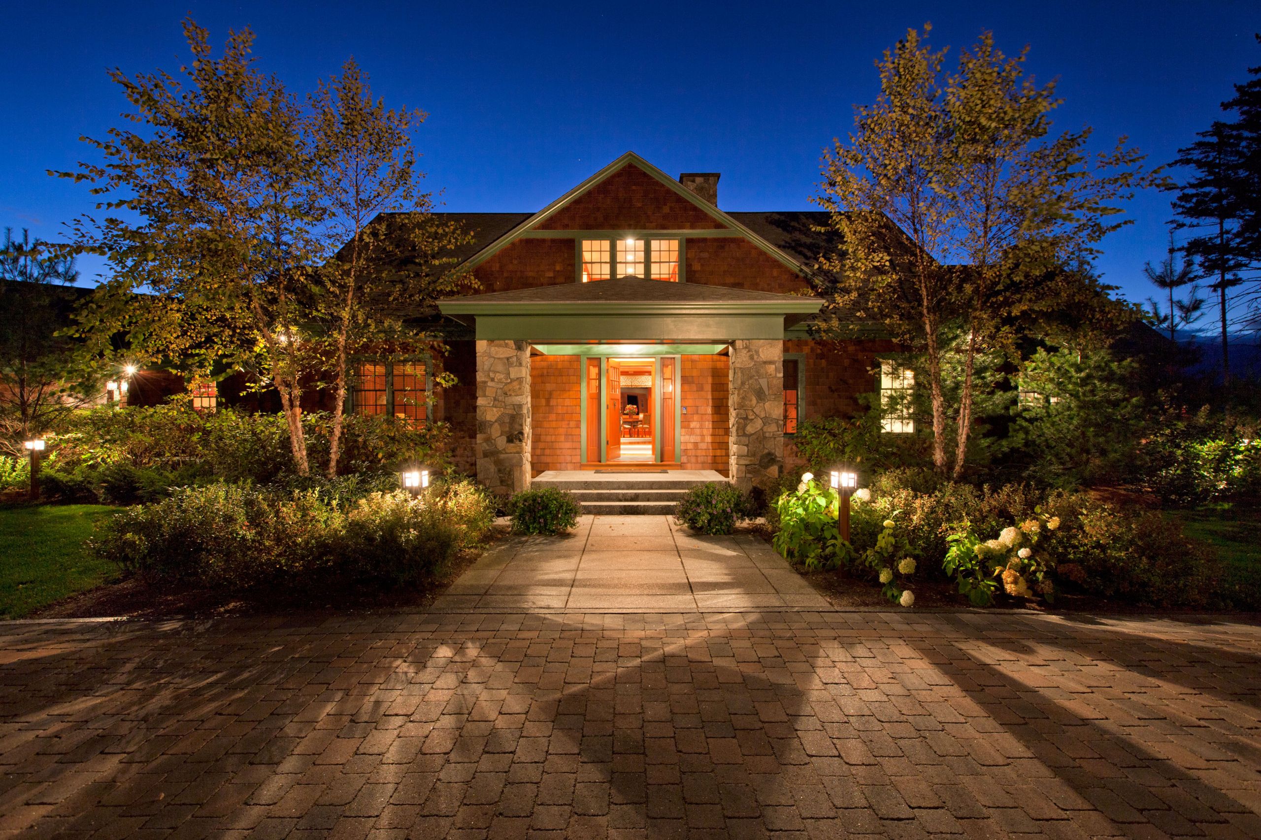 Backyard At Night
 Interior Design to Sell Your Home Elizabeth Swartz Interiors