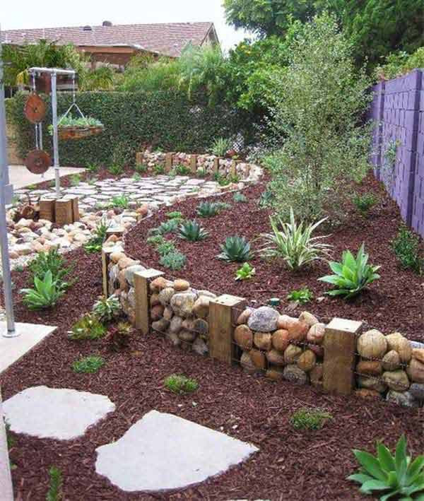 Backyard Border Ideas
 Top 28 Surprisingly Awesome Garden Bed Edging Ideas