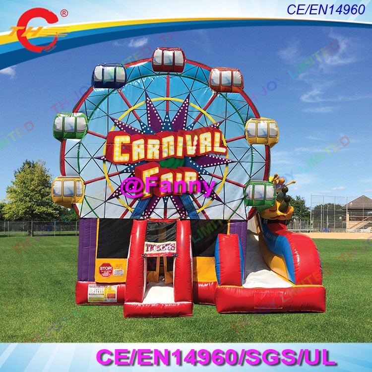 Backyard Bounce Houses
 Carnival Ferris Wheel Inflatable Bouncer bo Blow Up