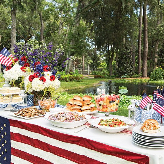 Backyard Cook Out
 Patriotic Celebrations Page 2 of 2 Paula Deen Magazine