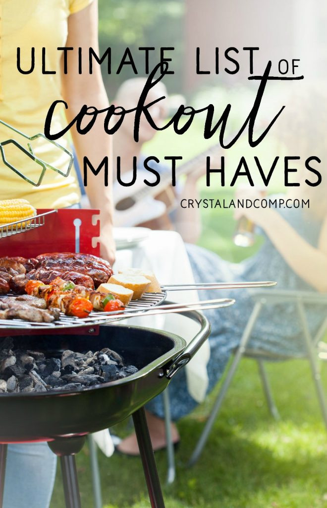 Backyard Cook Out
 27 Things You Need For A Backyard Cookout