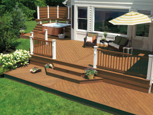Backyard Deck Cost
 2018 Cost To Build A Deck Estimate Prices For Top