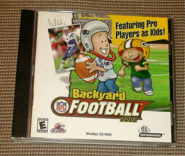 Backyard Football Rom
 BACKYARD FOOTBALL 2002 CD ROM INFOGRAMES 04 TC