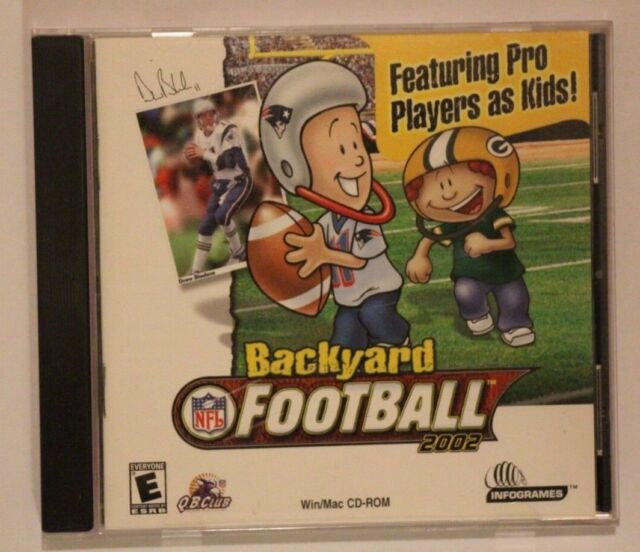 Backyard Football Rom
 Backyard Football 2002 CD ROM PC Windows Mac Drew