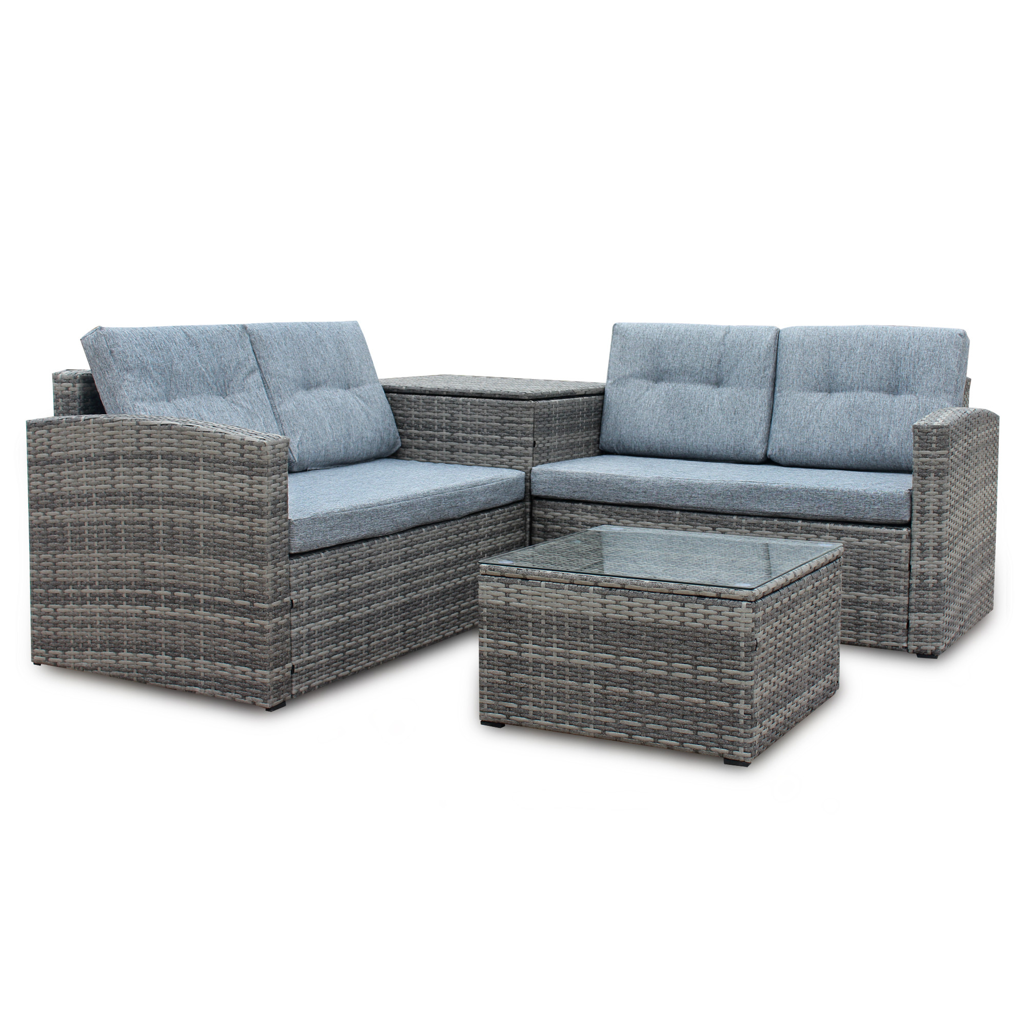Backyard Furniture Sets
 CLEARANCE Outdoor Patio Furniture Sets SEGMART 4 Pieces