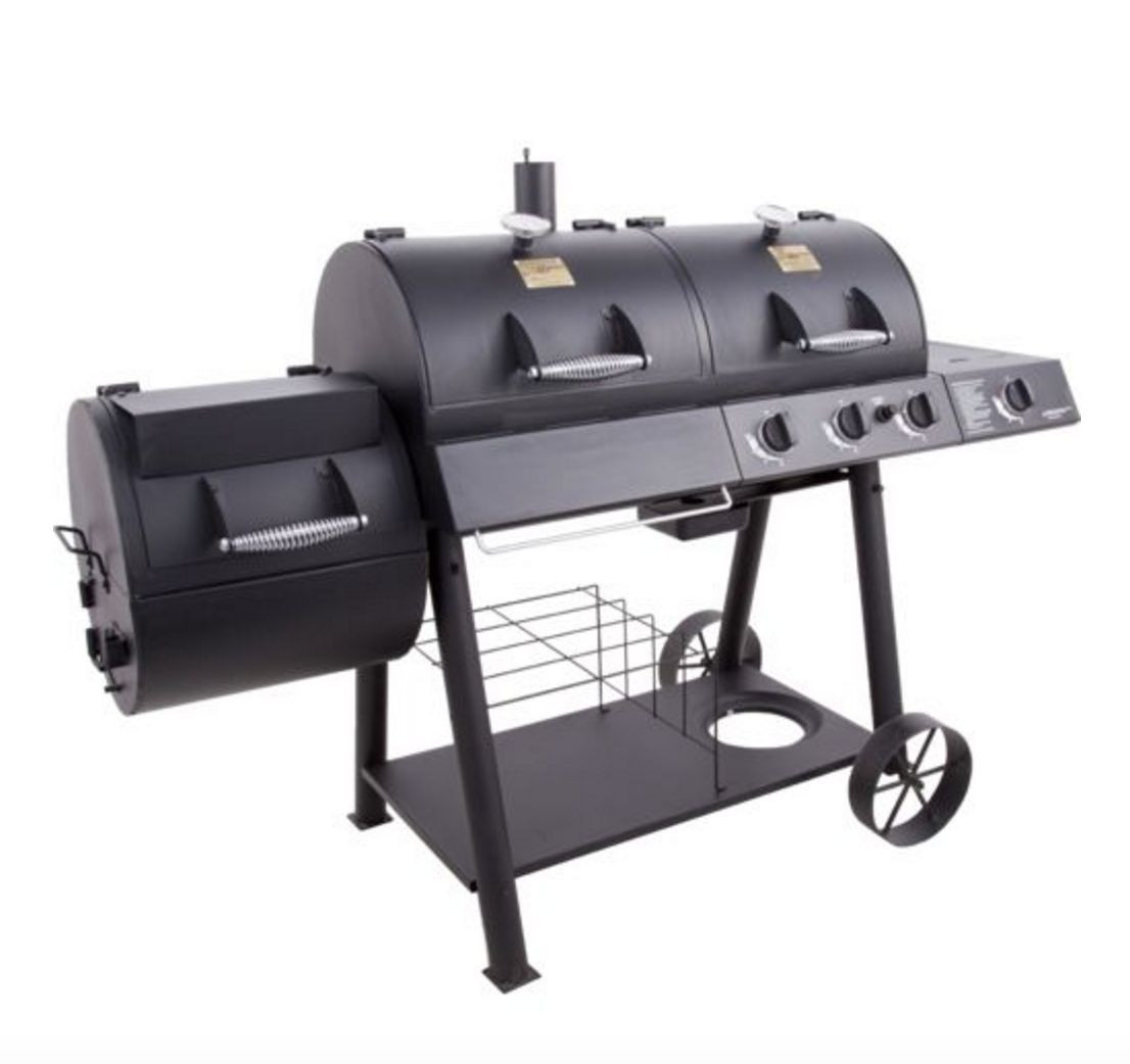 Backyard Grill &amp; Bar
 Outdoor Charcoal Grill Barbecue Smokers bo Patio
