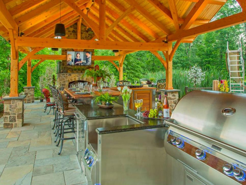 Backyard Grill &amp; Bar
 Looking For Outdoor Kitchen Inspiration Kitchen Cabinet