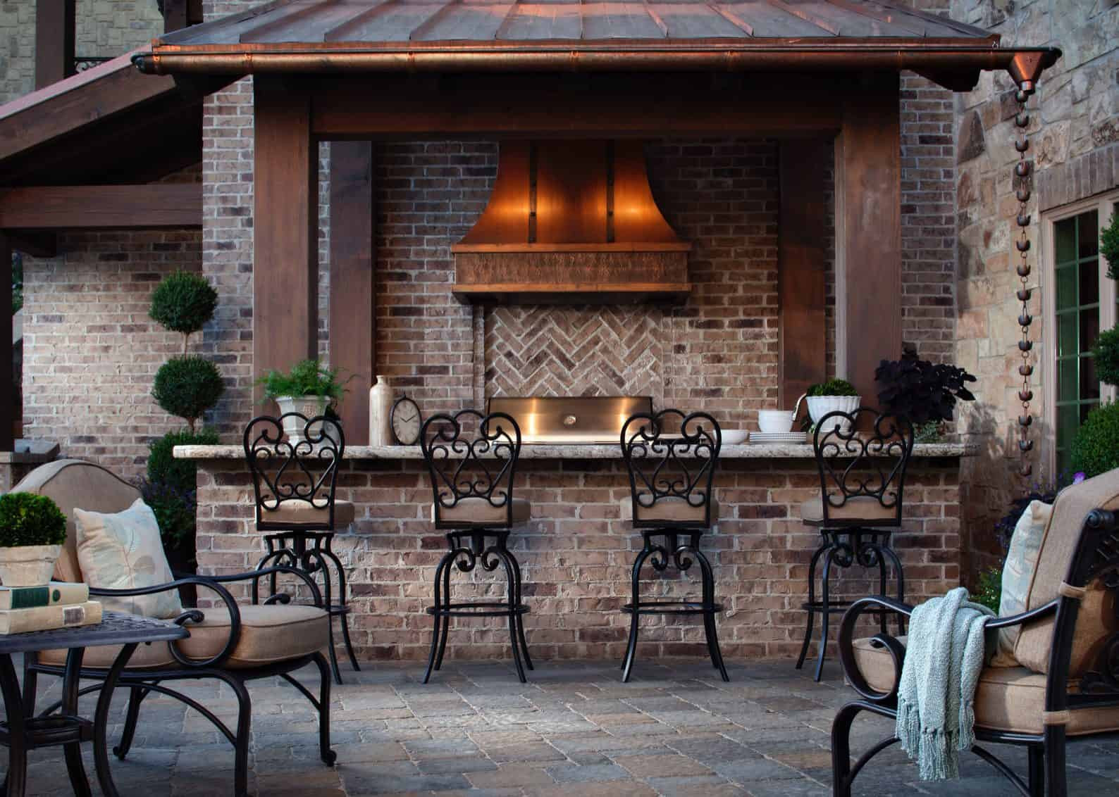 Backyard Grill &amp; Bar
 Outdoor Kitchen Ideas That Will Make You Drool