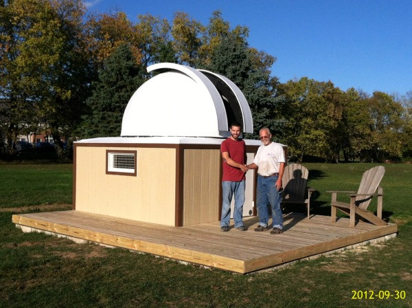 Backyard Observatory Dome
 Homebuilt Astronomical Observatory