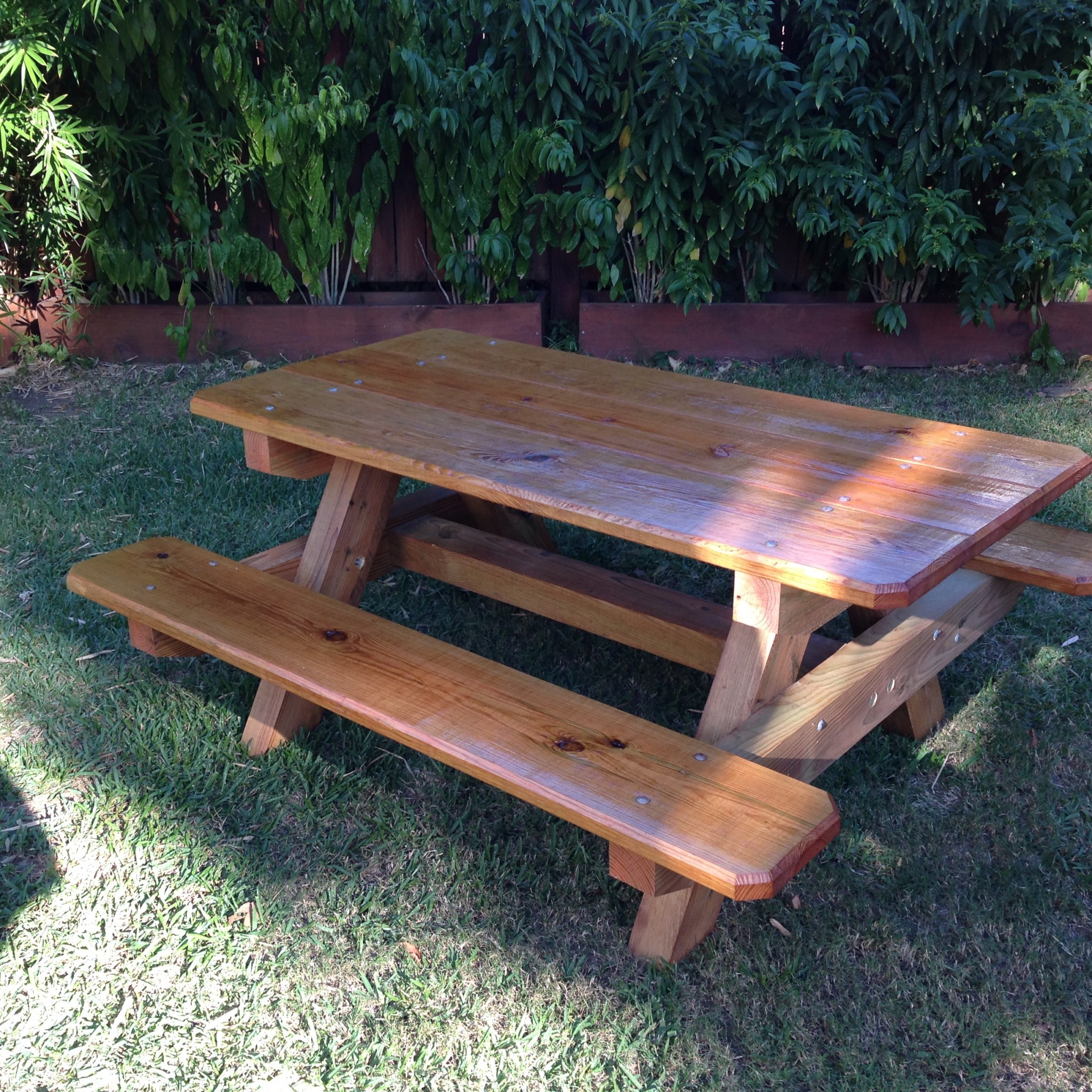 Backyard Picnic Table
 Picnic Tables NOLA Woodworks