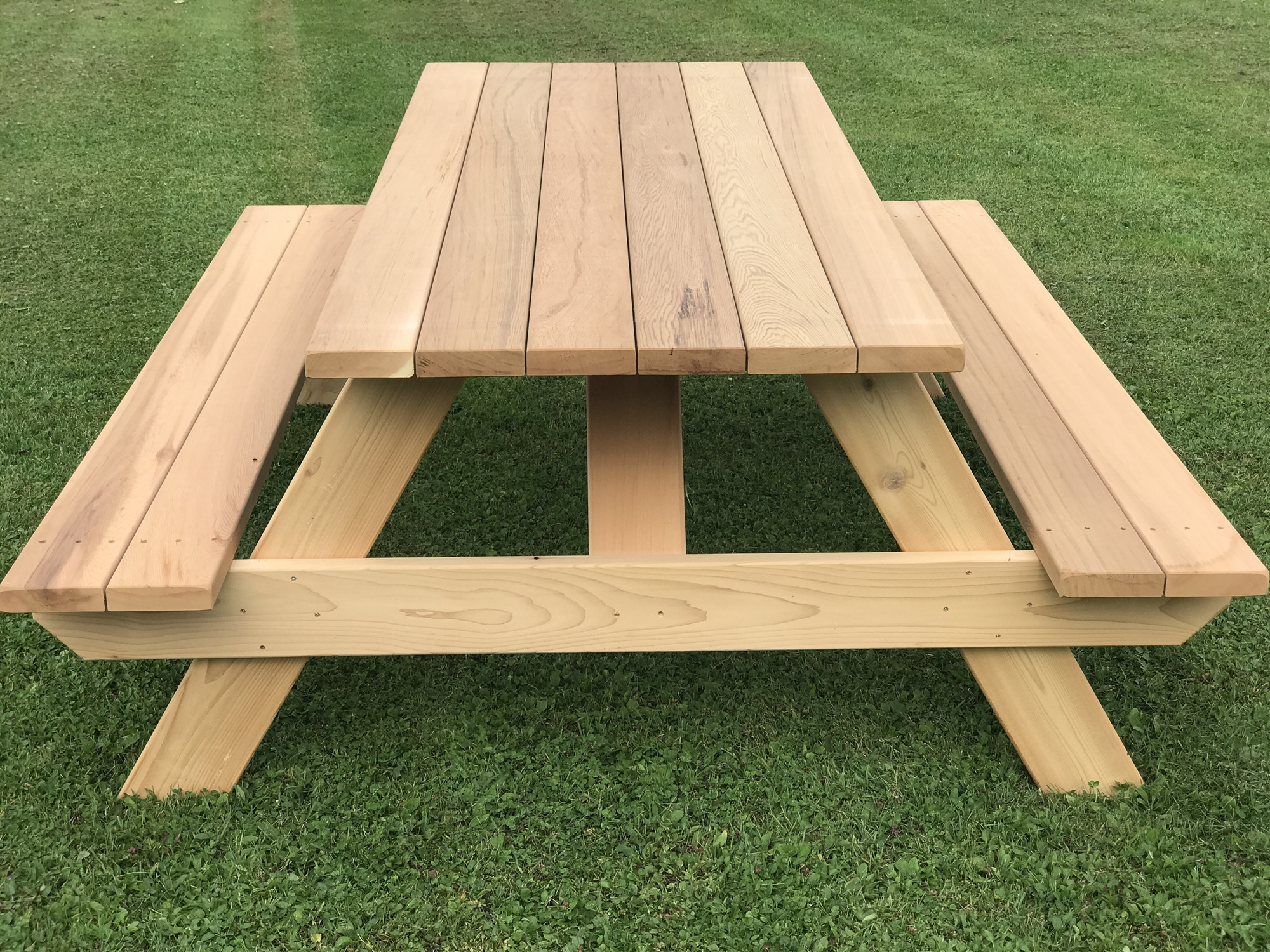 Backyard Picnic Table
 7 Heavy Duty Wooden Picnic Table for Homes & Businesses