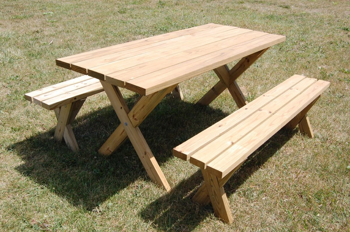 Backyard Picnic Table
 Picnic Table Plans For A Perfect Weekend Project