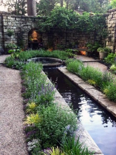 Backyard Pond Designs
 Top 50 Best Backyard Pond Ideas Outdoor Water Feature