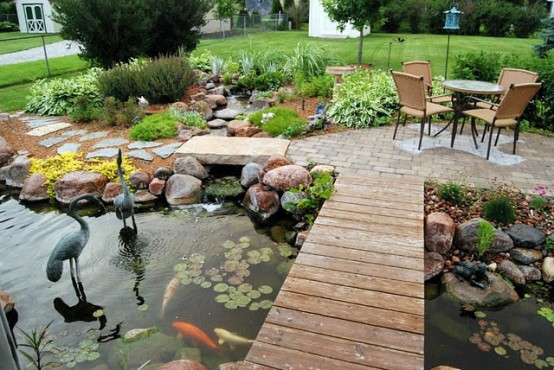 Backyard Pond Designs
 Backyard Ponds Design Ideas for All Bud s Decoration