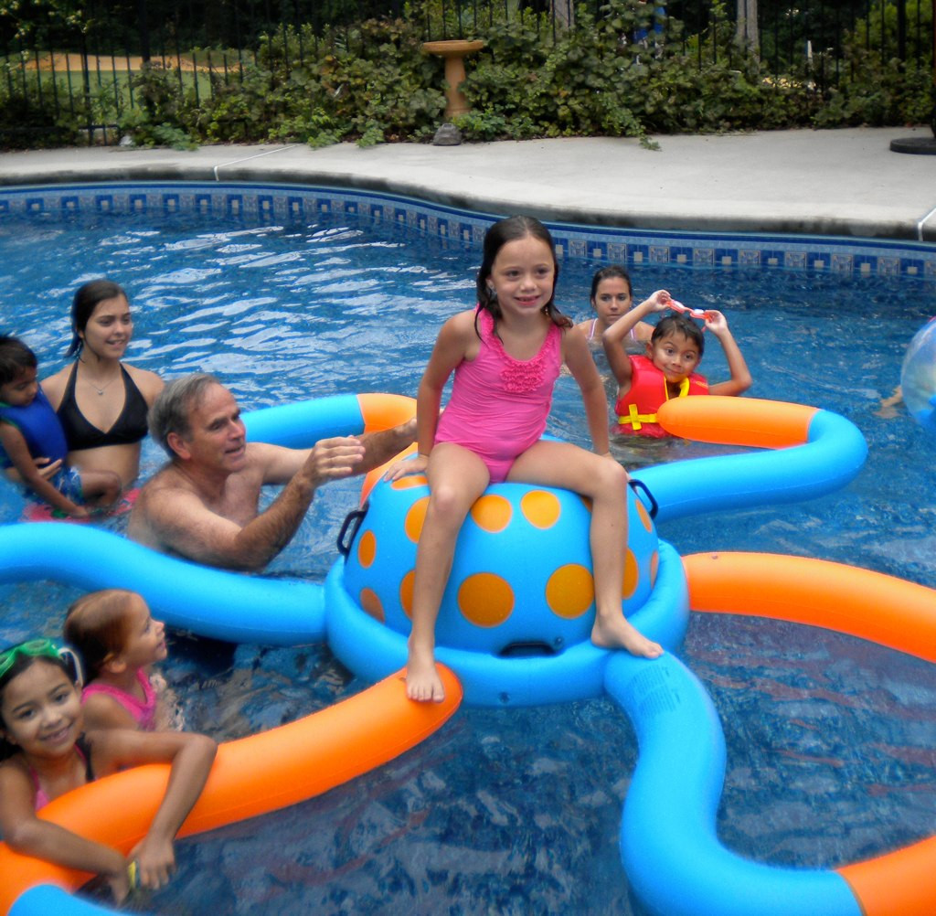 Backyard Pool Party
 Ideas of Pools for Kids
