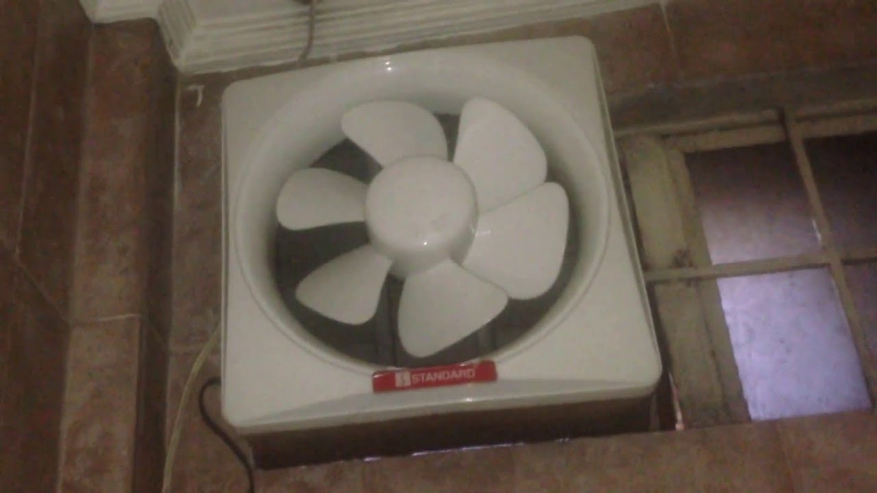 Basement Bathroom Exhaust Fan
 Standard brand exhaust fan in the basement bathroom in my