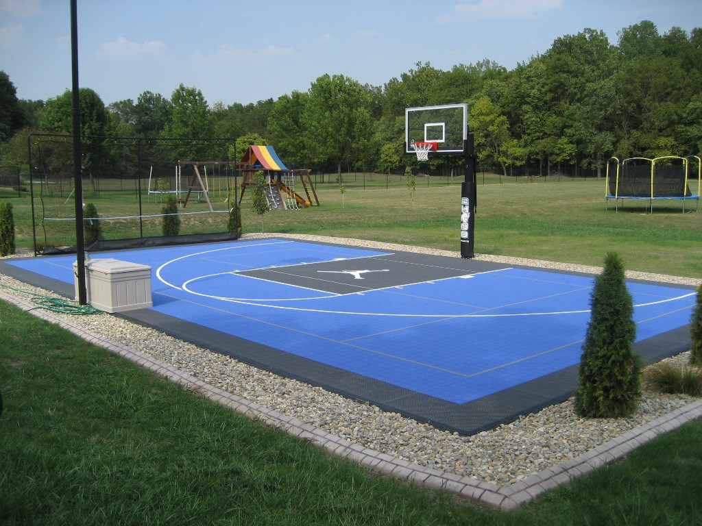 Basketball Court In Backyard
 RHINO COURTS OF INDIANAPOLIS