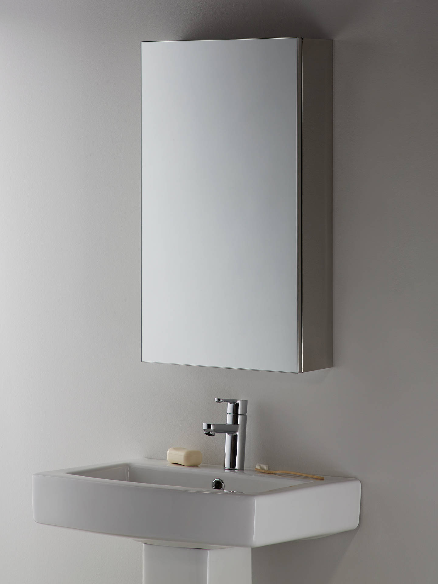 Bathroom Cabinet Mirror
 John Lewis & Partners Single Mirrored Bathroom Cabinet