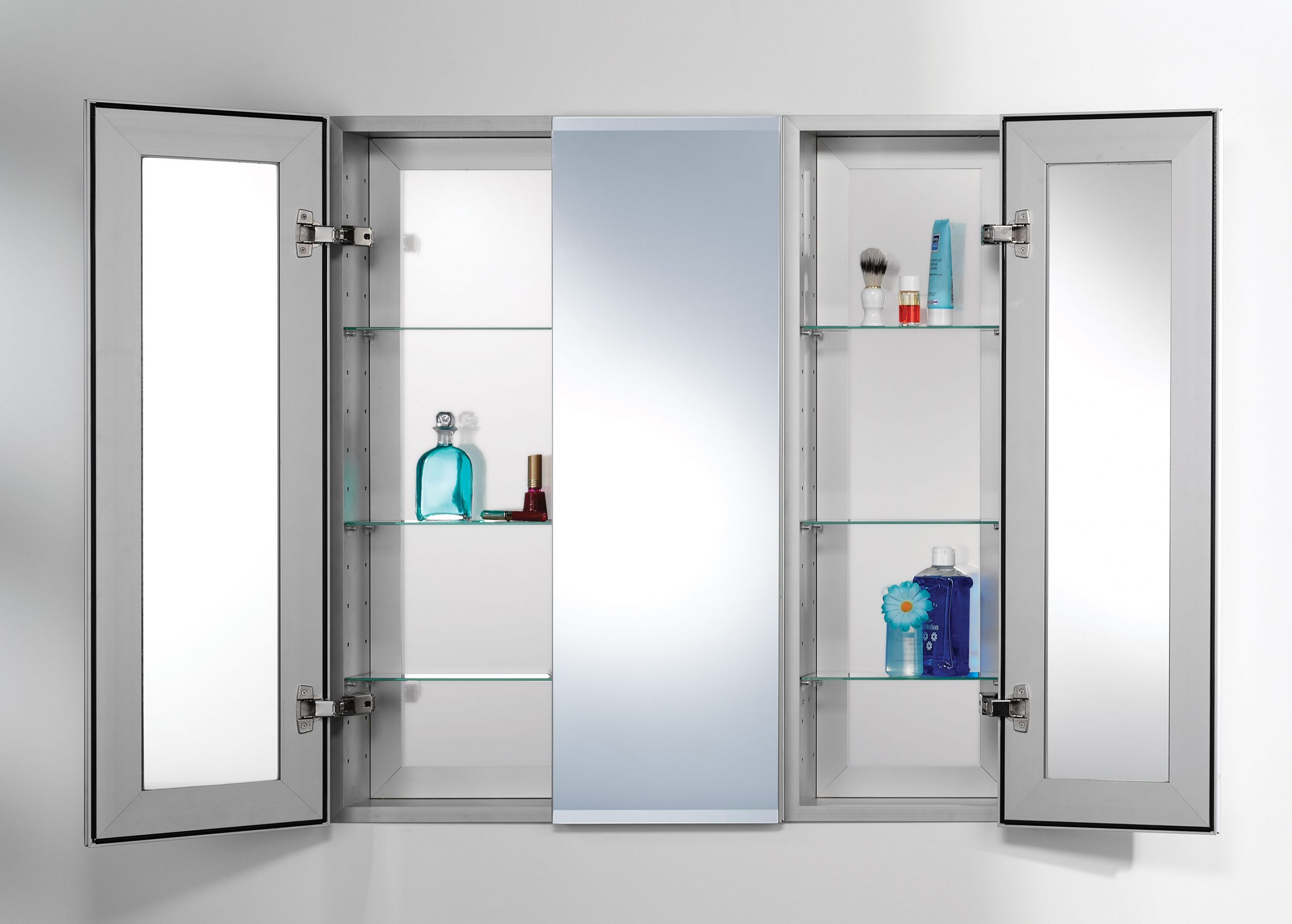 Bathroom Cabinet Mirror
 Bathroom Medicine Cabinets – With Lights Recessed Mirrored