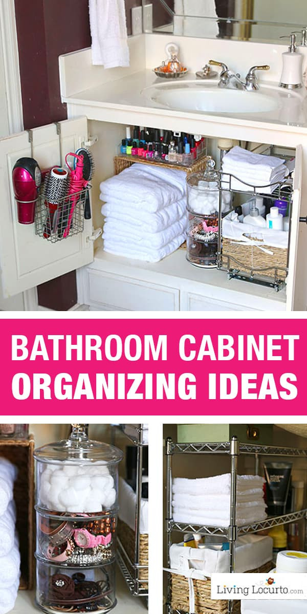 Bathroom Cabinet Organizer Ideas
 Quick Bathroom Organization Ideas