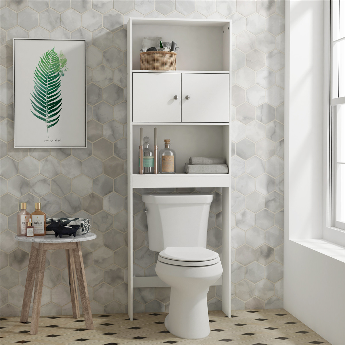 Bathroom Cabinets Walmart
 Modern Home Bathroom Cabinet Over the Toilet Space Saver