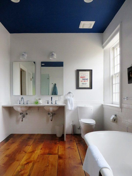 Bathroom Ceiling Paint
 28 Bold Ceiling Decor Ideas That pletely Change The