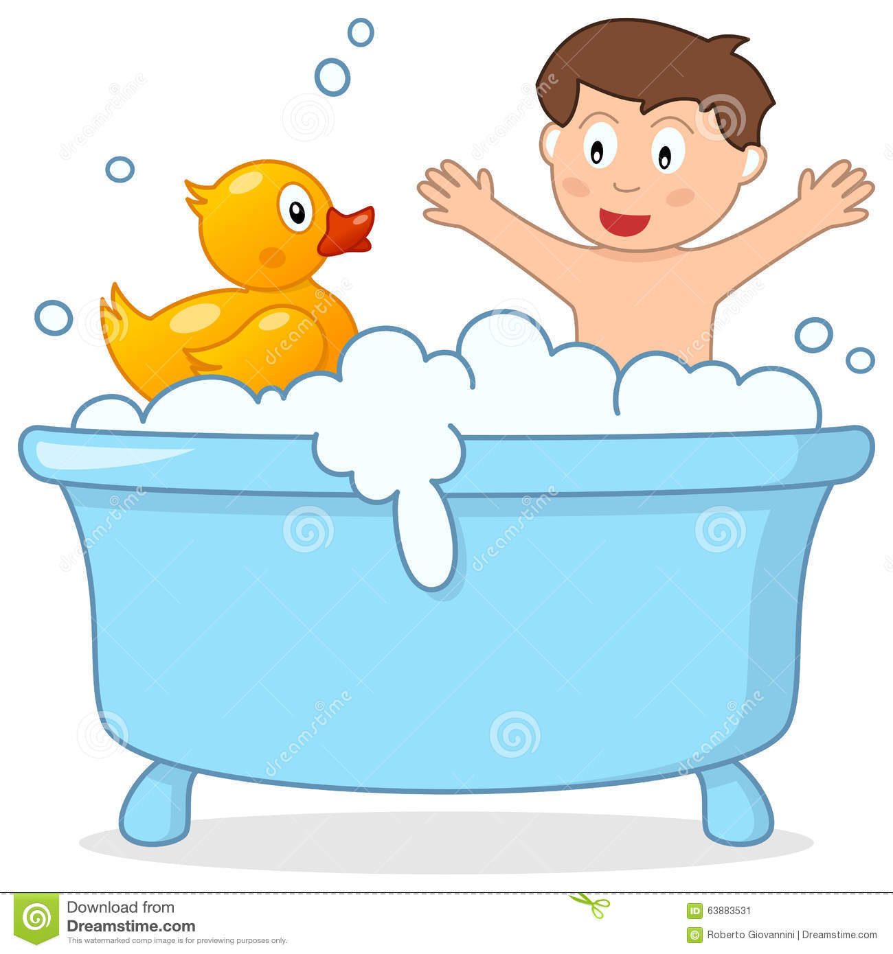 Bathroom Clipart For Kids
 Bath clipart child Bath child Transparent FREE for