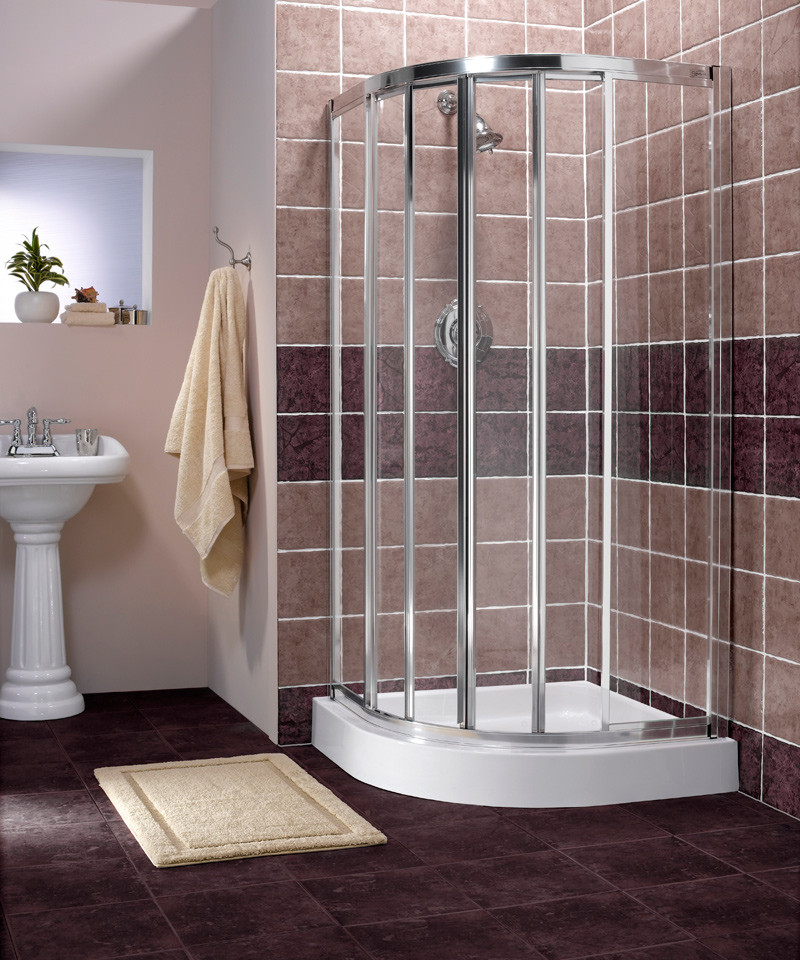 Bathroom Corner Shower
 Corner Shower Units for Small Bathroom Solving Space
