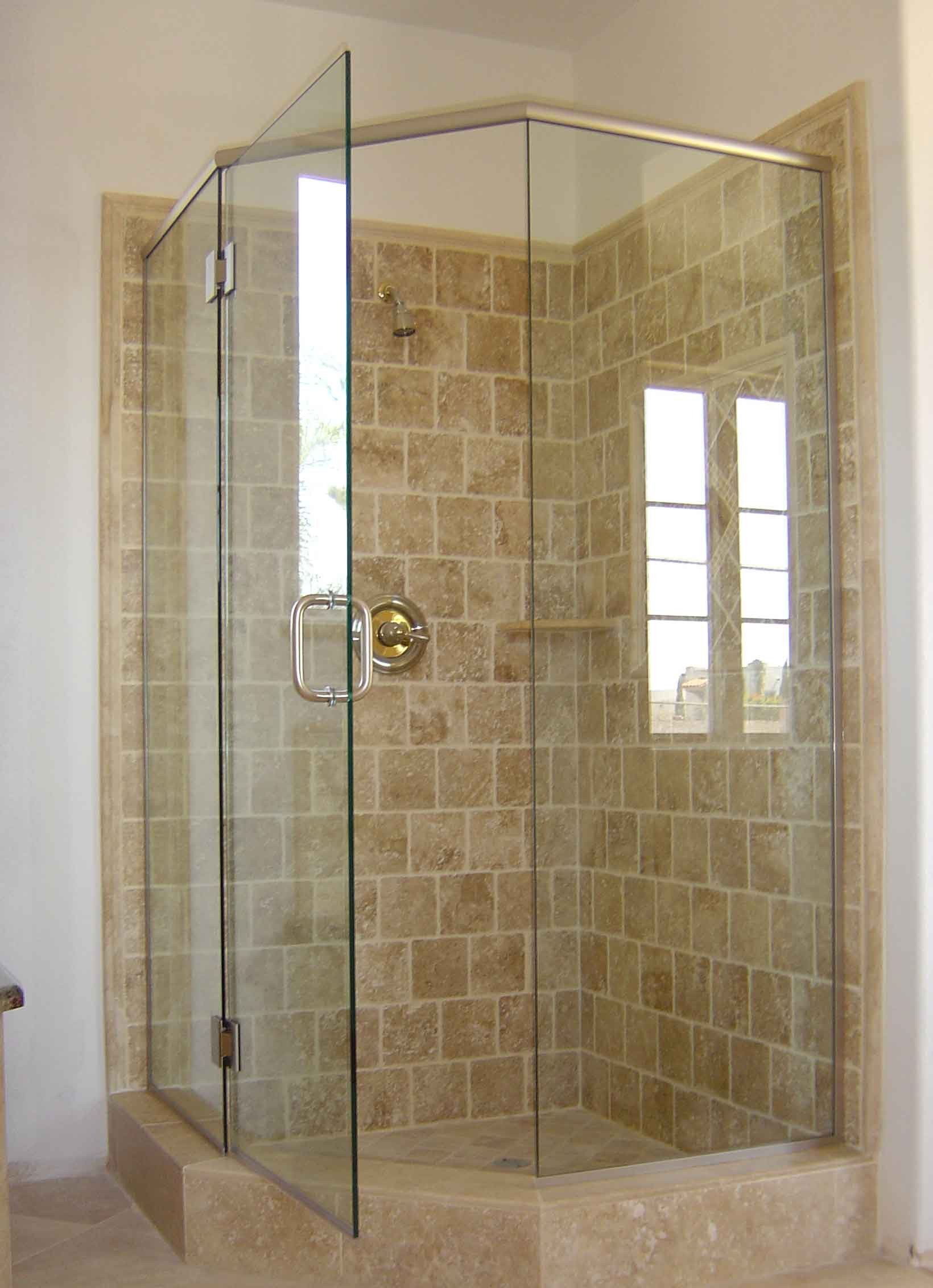 Bathroom Corner Shower
 Corner Shower Units – HomesFeed