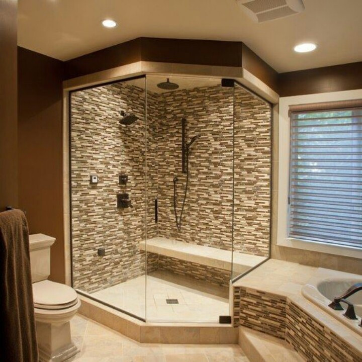 Bathroom Corner Shower
 Shower Ideas for Master Bathroom – HomesFeed