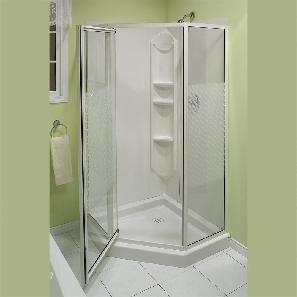 Bathroom Corner Shower
 Corner Shower Units – HomesFeed