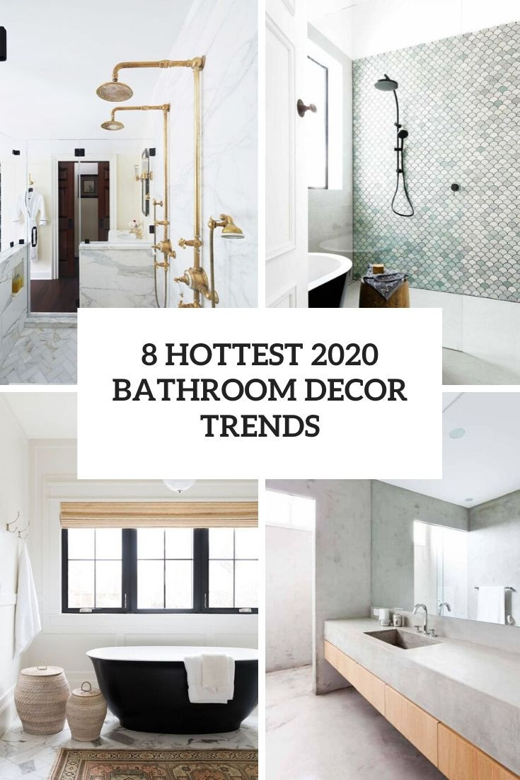 Bathroom Decor Ideas 2020
 8 Hottest 2020 Bathroom Decor Trends DigsDigs