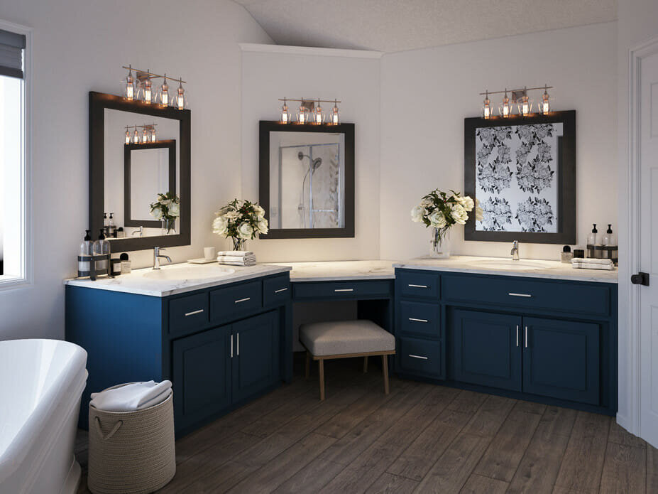Bathroom Designer Online
 Before & After Luxury Master Bathroom line Interior