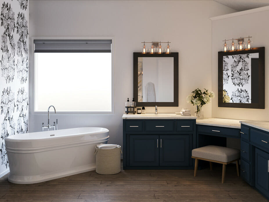 Bathroom Designer Online
 Before & After Luxury Master Bathroom line Interior