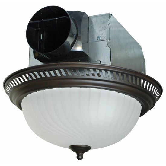 Bathroom Exhaust Fan And Light
 Air King Quiet Decorative Round Bathroom Exhaust Fan with