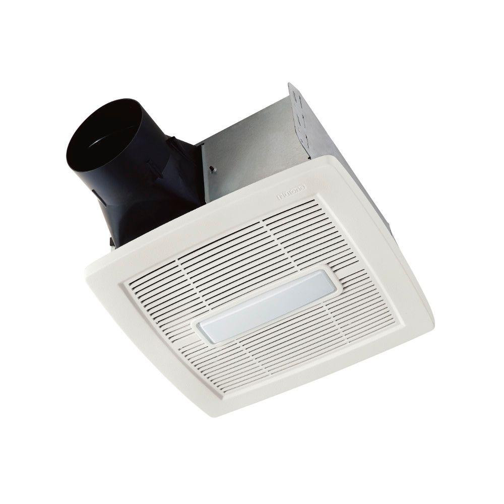 Bathroom Exhaust Fan Light
 NuTone InVent Series 80 CFM Ceiling Bathroom Exhaust Fan