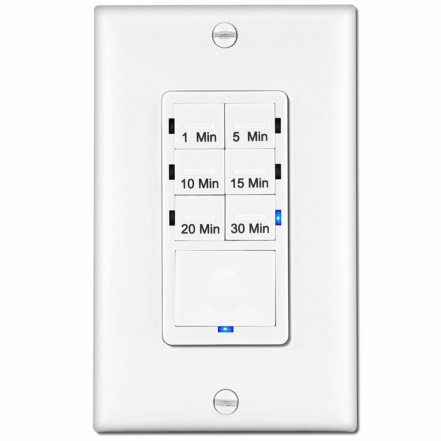 Bathroom Exhaust Fan Timer Switch
 In Wall Countdown Timer Switch 1 5 10 15 20 30 Minute