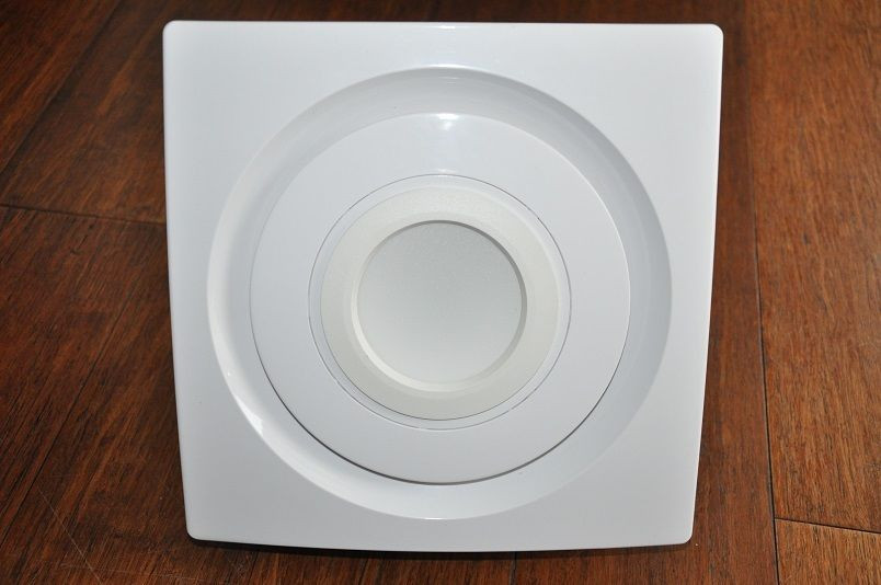 Bathroom Fan With Led Light
 Bathroom Exhaust Fan SILENT SERIES 85 CFM LED LIGHT