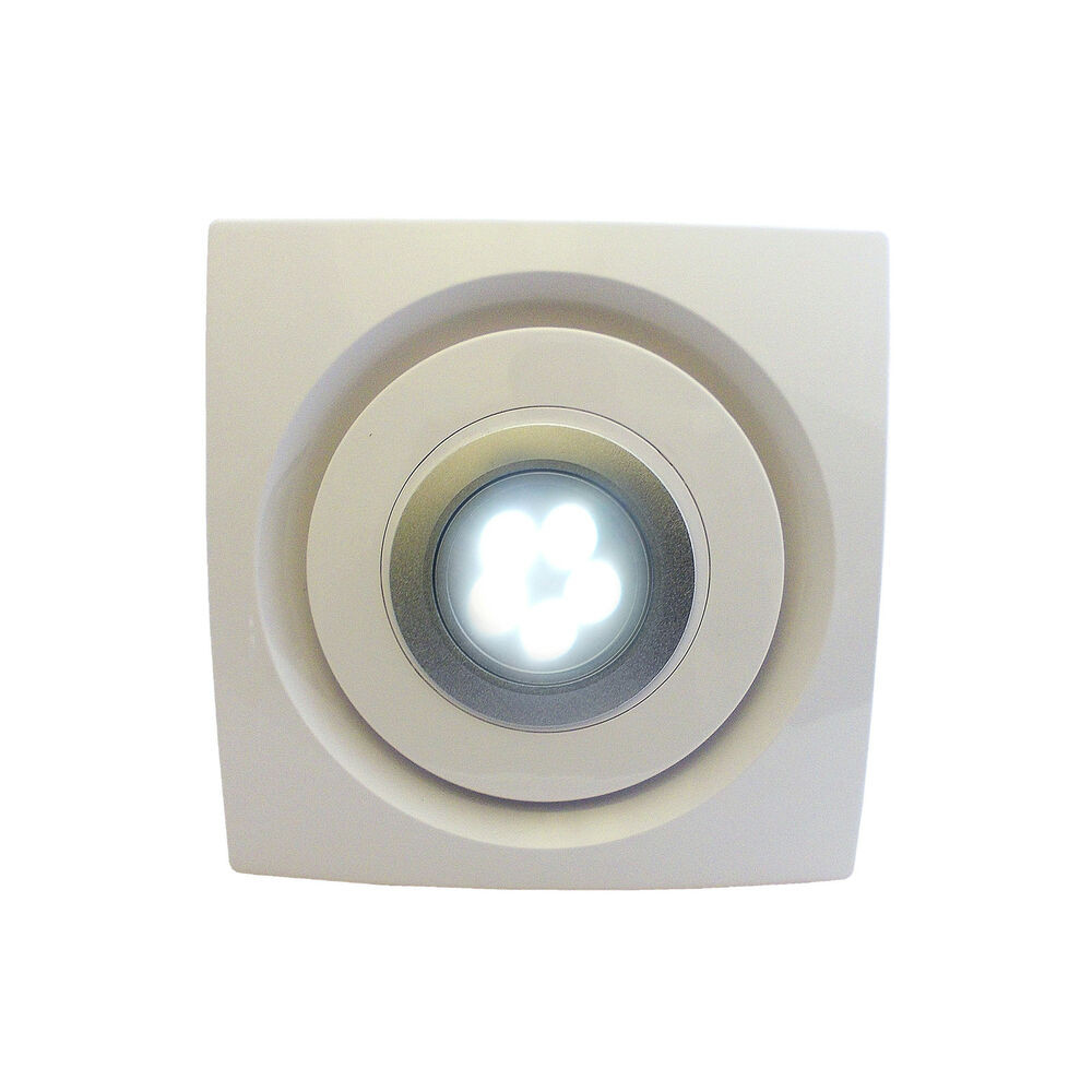 Bathroom Fan With Led Light
 Bathroom Kitchen Ceiling Extractor Exhaust Fan with LED