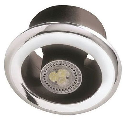 Bathroom Fan With Led Light
 Manrose LED Showerlite Bathroom Extractor Fan Kit with