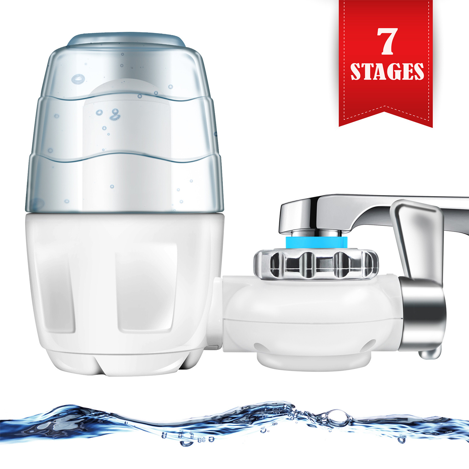 Bathroom Faucet Filter
 Faucet Water Filter BigRoof Universal 7 Stages Water
