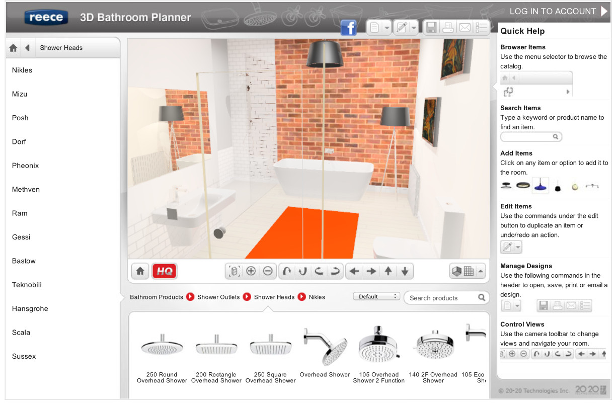 Bathroom Layout Design Tool Free
 New easy online 3D bathroom planner lets you design