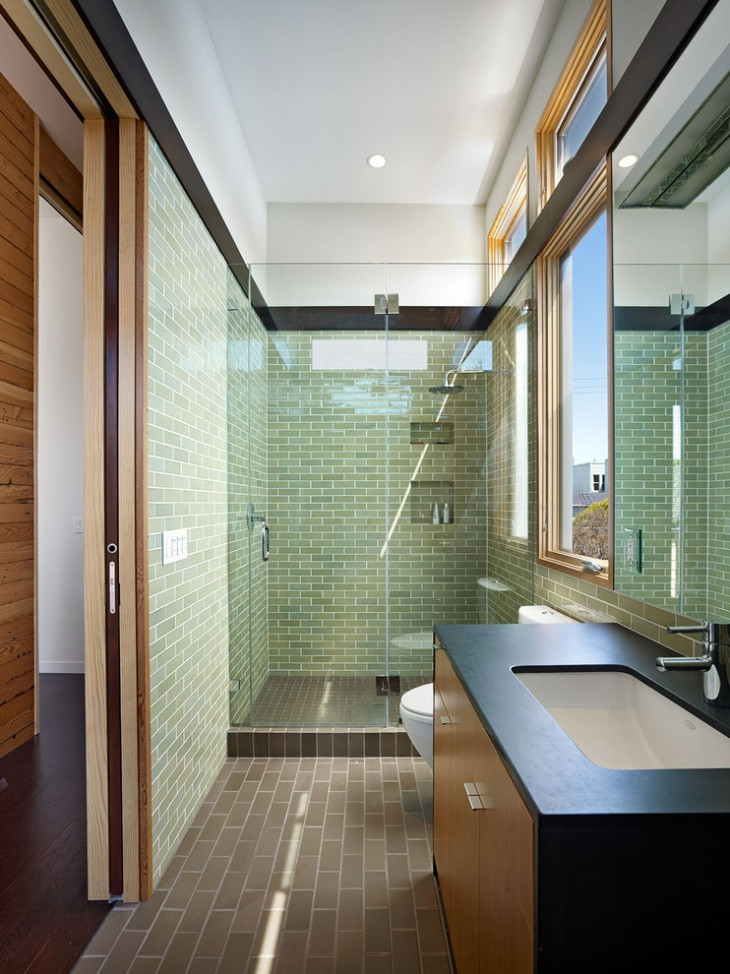 Bathroom Layouts With Shower
 17 Rectangular Bathroom Designs Ideas