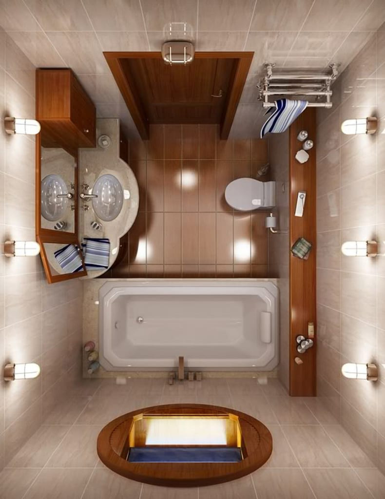 Bathroom Layouts With Shower
 12 Space Saving Designs for Small Bathroom Layouts