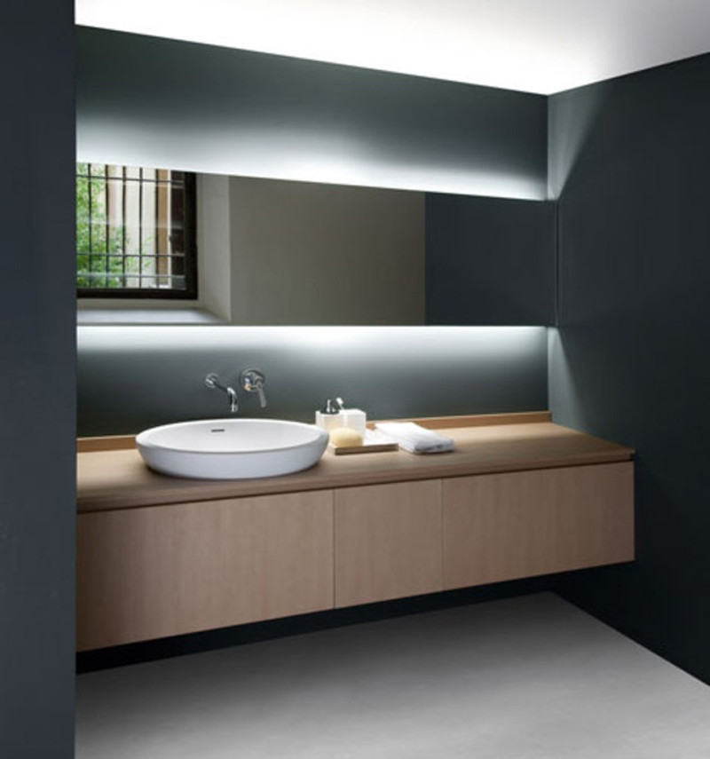 Bathroom Led Lighting
 Seductive Bathroom Vanity With Lights Design Ideas