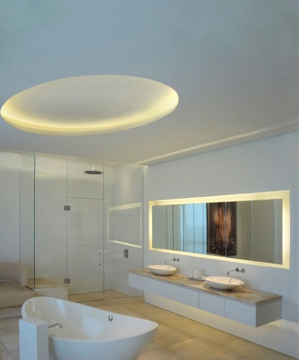 Bathroom Led Lighting
 LED light fixtures tips and ideas for modern bathroom
